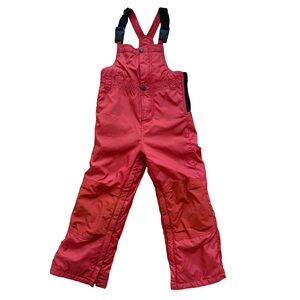 GAP Kids Red Snow Pants Overalls